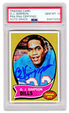 O.J. Simpson autographed Bills 1970 Topps Rookie Card #90 (PSA/DNA-Auto 10)