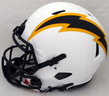 Justin Herbert Autographed Chargers Lunar Eclipse Full Size Helmet Mark Beckett