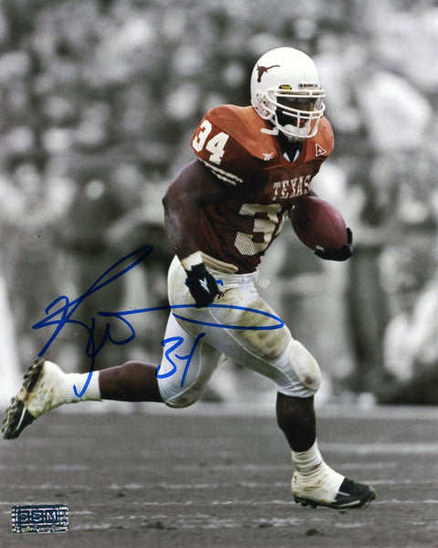 RICKY WILLIAMS SIGNED AUTOGRAPHED TEXAS LONGHORNS 8x10 SPOTLIGHT PHOTO COA