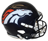 Russell Wilson Autographed Denver Broncos Authentic Speed Helmet FAN 36558