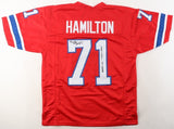 Ray "Sugar Bear" Hamilton Signed New England Patriots Jersey (JSA)