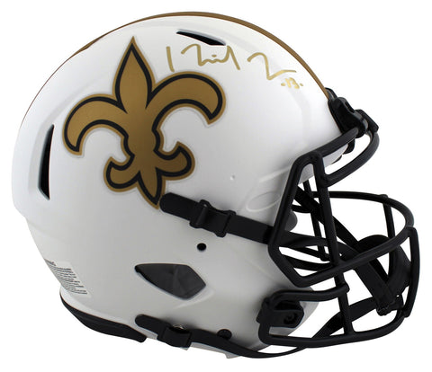 Saints Michael Thomas Signed Lunar Full Size Speed Proline Helmet BAS Witnessed