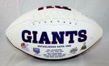 Evan Engram Autographed New York Giants Logo Football- JSA Authenticated