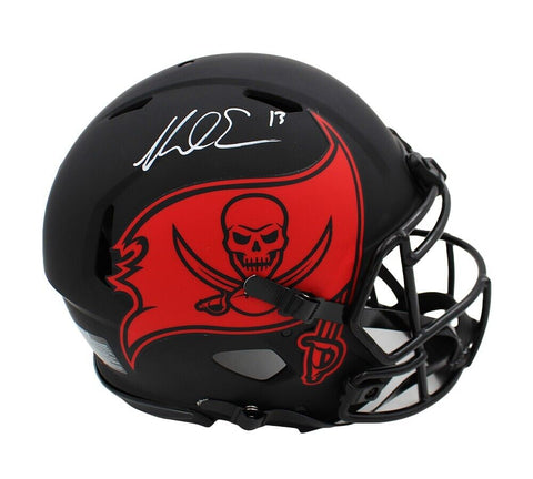 Mike Evans Signed Tampa Bay Buccaneers Speed Authentic Eclipse NFL Helmet