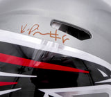 Kyle Pitts Auto Falcons Flash Full Size Auth Helmet Bubble Beckett 25813