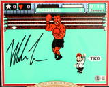 Mike Tyson Signed 8x10 Photo Collage & Video Game Controller Framed - Beckett