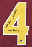 ASU Cameron Skattebo "Go Devils" Signed Maroon Pro Style Framed Jersey BAS W