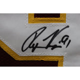 Ryan Kerrigan Autographed/Signed Pro Style Jersey Red JSA 46321