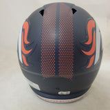 BO NIX SIGNED DENVER BRONCOS F/S 2024 SPEED REPLICA HELMET BECKETT QR