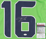 Tyler Lockett Signed Seattle Seahawks Jersey (JSA COA) Pro Bowl Wide Receiver