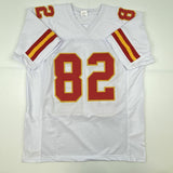 Autographed/Signed DANTE HALL Kansas City White Football Jersey PSA/DNA COA Auto