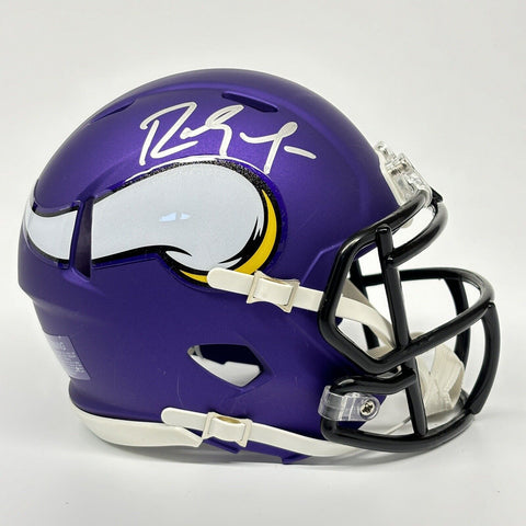 Randy Moss Autographed Signed Minnesota Vikings Mini Helmet Beckett