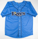 Wade Boggs Signed Tampa Bay Rays Jersey (JSA COA) Joined 3000 Hit Club as a Ray