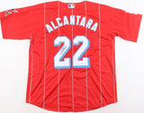 Sandy Alcantara Signed Miami Marlins Jersey (JSA COA) 2022 N.L. Cy Young Award