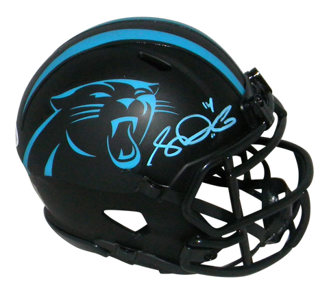 SAM DARNOLD SIGNED CAROLINA PANTHERS ECLIPSE SPEED MINI HELMET BECKETT