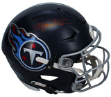 Will Levis Autographed Tennessee Titans Speed Flex Helmet Fanatics LE 25