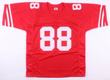 Isaac Bruce Signed San Francisco 49ers Jersey (JSA COA) 4xPro Bowl Wide Receiver