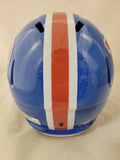 BO NIX SIGNED DENVER BRONCOS F/S THROWBACK SPEED REPLICA HELMET BECKETT QR