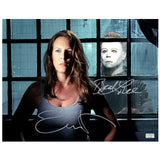 Jamie Lee Curtis, Brad Loree Autographed Halloween Resurrection 11x14 Photo