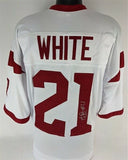 LenDale White Signed USC Trojans Custom Jersey (JSA Witness COA)