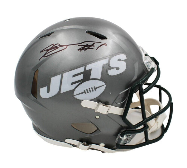 Sauce Gardner Signed New York Jets Speed Authentic Flash NFL Hemet