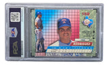 Ivan Rodriguez Signed 1992 Fleer #139 Texas Rangers Rookie Card PSA/DNA