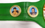 Mike Tyson Autographed Signed Green WBC Belt (Smudged) Beckett BAS QR #WX99669