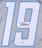 Kenny Golladay Signed Detroit Lions Jersey (Beckett COA) 2017 3rd Rd Pick W.R.