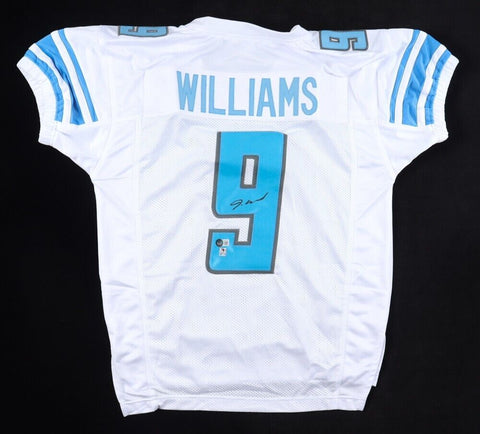 Jameson Williams Signed Detroit Lions Pro Cut Jersey (Beckett) 2023 Jersey # /WR