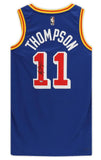 KLAY THOMPSON Autographed Warriors Nike Year 0 Blue Jersey FANATICS