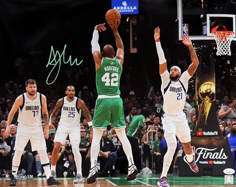 Al Horford Boston Celtics Signed NBA Finals Shot 16x20 Photo JSA