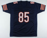 Cole Kmet Signed Bears Jersey (Beckett COA) Chicago 1st Round Draft Pick 2020 TE