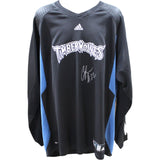 Cory Brewer Signed Game Used MIN Timberwolves Adidas 2XLT Black Warmup BAS 48661