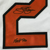 FRAMED Autographed/Signed JIM PALMER 33x42 Baltimore White Jersey JSA COA Auto