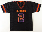 Nate Wiggins Signed Clemson Tigers Jersey (JSA COA) 2024 Ravens 1st Round Pick