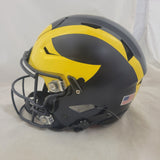 MICHIGAN WOLVERINES TEAM SIGNED SPEEDFLEX HELMET - JJ MCCARTHY BLAKE CORUM +MORE