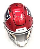 Tom Brady Signed New England Patriots Flash Speed Flex Helmet Fanatics Authentic