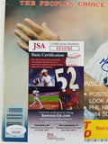 Yogi Berra Signed 1984 New York Yankees Magazine 4th Anniversary Issue (JSA COA)