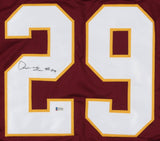 Derrius Guice Signed Washington Jersey (Beckett COA) Redskins Running Back -LSU