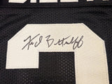 RAIDERS FRED BILETNIKOFF AUTOGRAPHED BLACK JERSEY SB XI MVP BECKETT 230002