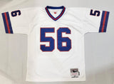 Lawrence Taylor Autographed New York Giants Mitchell & Ness White Jersey Beckett