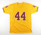 John Riggins Signed Washington Redskins Throwback Jersey (Beckett COA) HOF R.B.