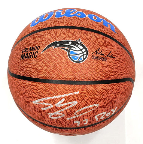 Shaquille O'Neal Signed Magic NBA Replica Magic Basketball W/ 93 ROY Beckett