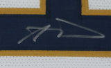 Aaron Donald Signed Framed Custom White Pro Style Football Jersey JSA