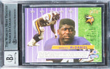 Vikings Randall McDaniel Authentic Signed 1992 Ultra #238 Card Auto 10! BAS Slab