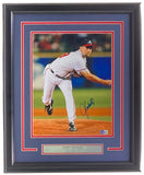 John Smoltz Signed Framed 11x14 Atlanta Braves Photo BAS