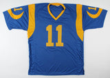 Jim Everett Signed Rams Jersey (JSA COA) Los Angeles Quarterback (1986-1993)