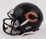 Jim McMahon Signed Chicago Bears Speed Mini Helmet (JSA COA) Super Bowl XX Q,B.