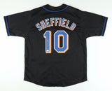 Gary Sheffield Signed New York Mets Jersey (JSA COA) 500 Home Run Club Member OF