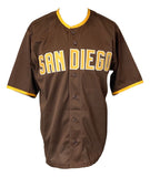 Fernando Tatis Jr. San Diego Signed Brown Baseball Jersey JSA